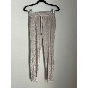 Lululemon Align Jogger Crushed Velvet Drawstring Lounge‎ Pants Women's Size 4